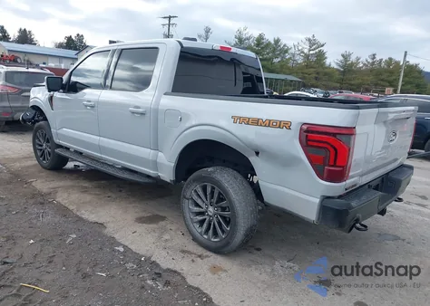2025 Ford F-150 Tremor из США, поврежденный, VIN 1FTFW4L8XSFA23500